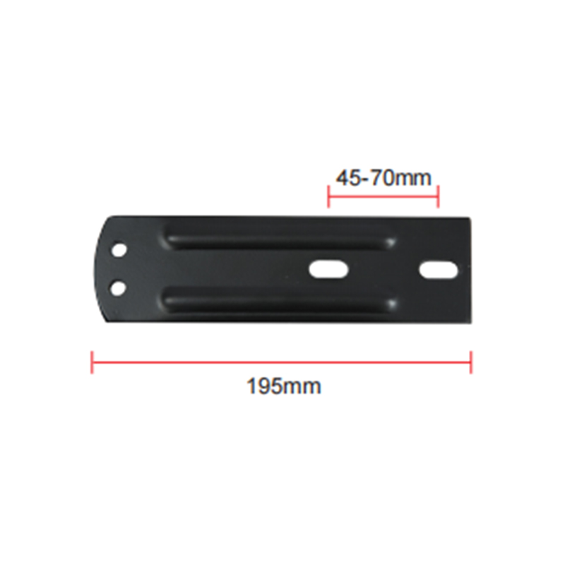 452.4G ستون پشتیبانی دو سوراخ طراحی با پایه صفحه فولادی تعبیه شده A-06