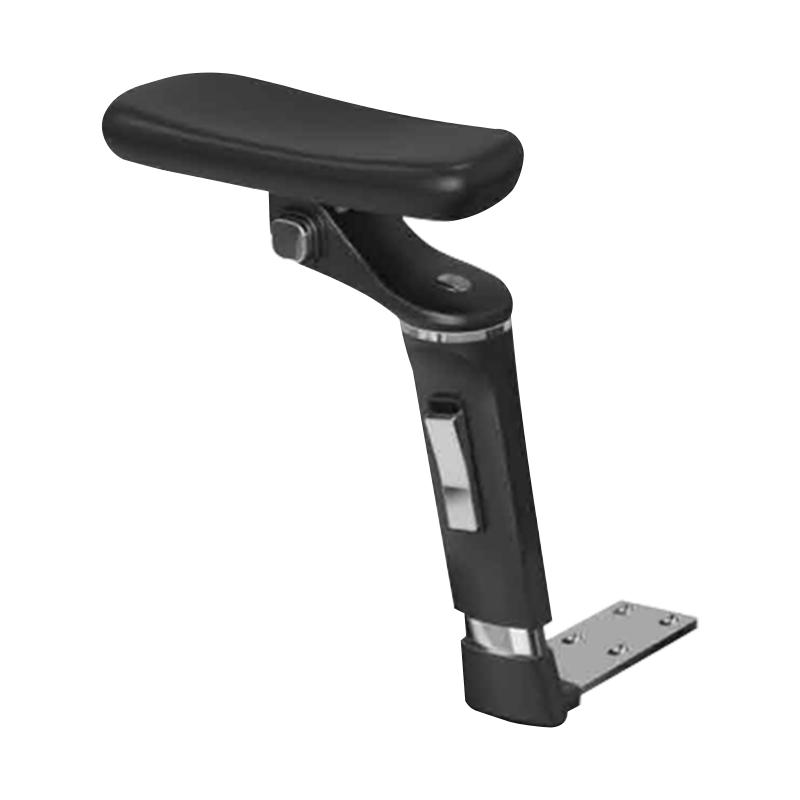 309-5D (نسخه دکمه) قطعات Armrest قابل تنظیم با روکش سیاه و سفید با روکش سخت افزاری 5D
